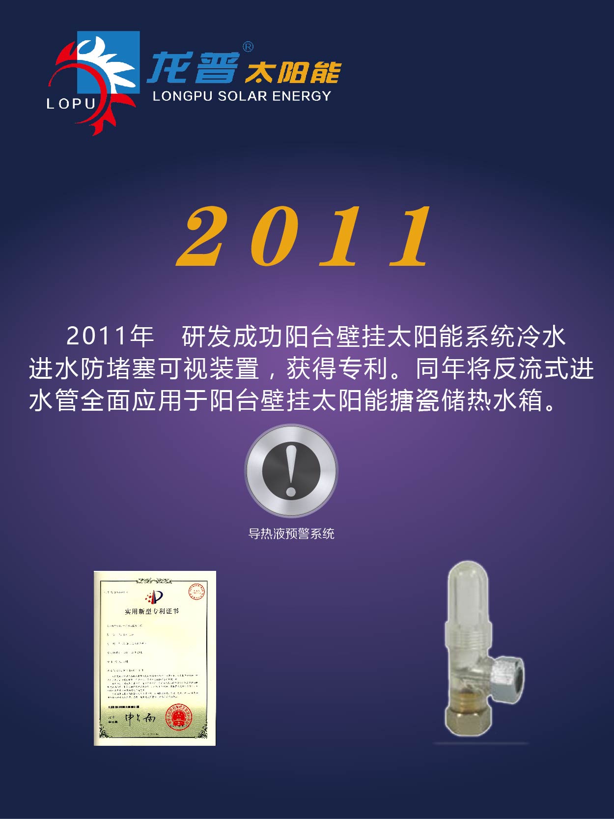 龍普太陽能2011年